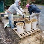 Kigbeare Kiln Project - Bjorn and Pete